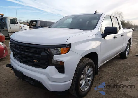 2023 Chevrolet Silverado 1500 2Wd Standard Bed Custom z USA, uszkodzony, nr VIN 1GCRABEK9PZ104826